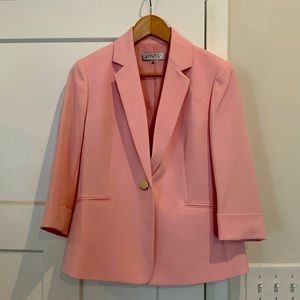 Petite size ladies blazer, pink